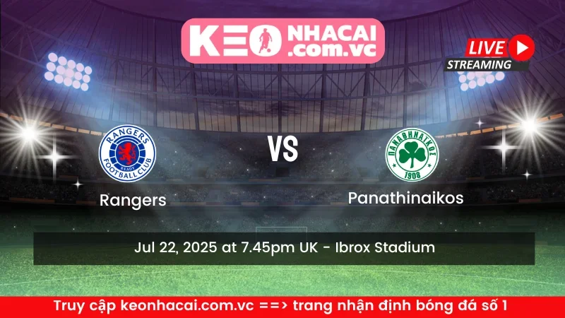 Rangers Vs Panathinaikos